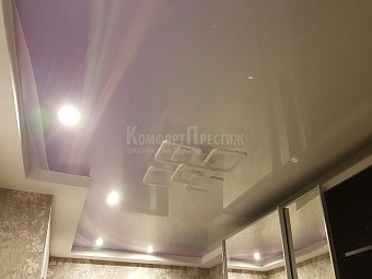 натяжной потолок с фотопечатью 1